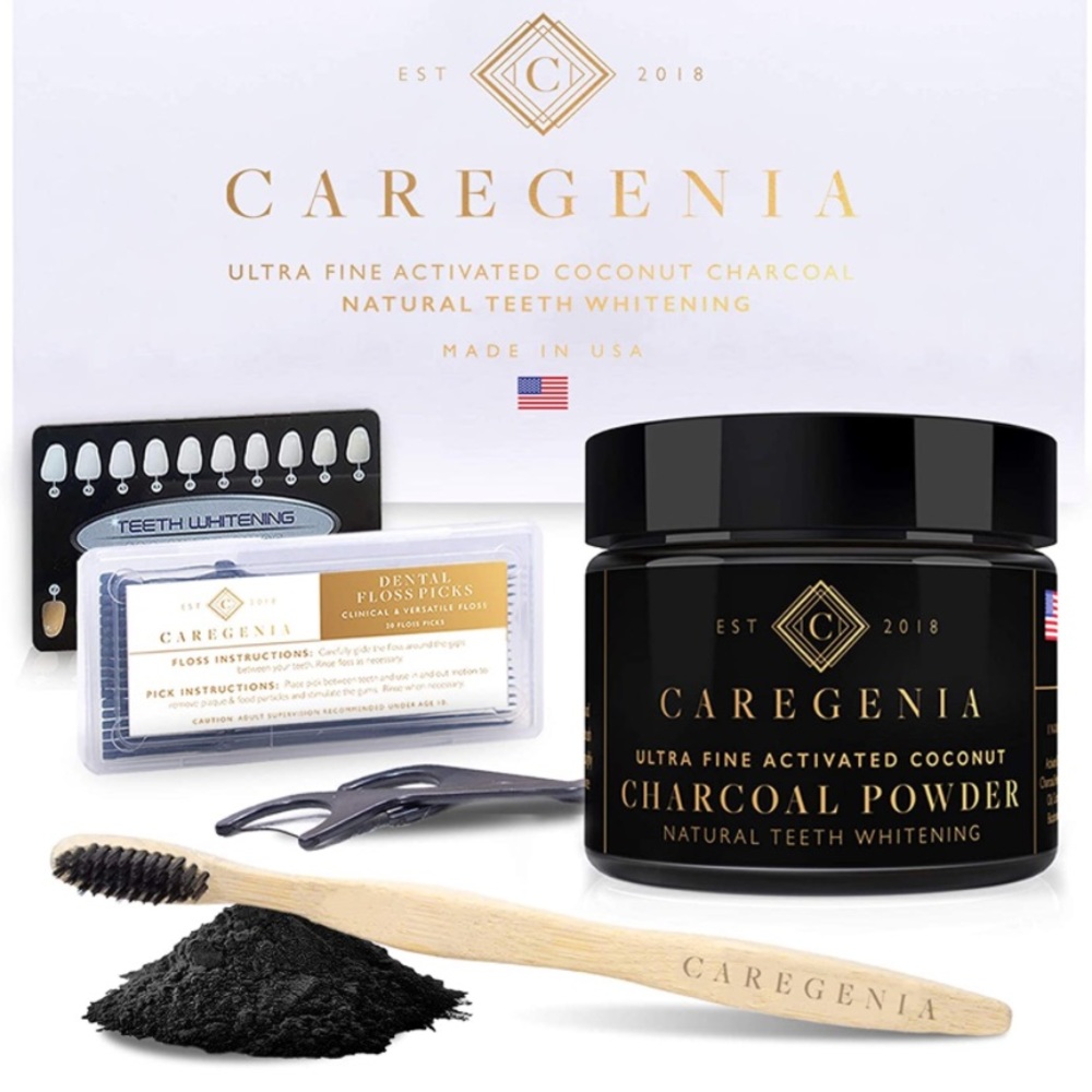 NWT-Activated Coconut Charcoal Teeth Whitening Kit